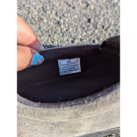 MRC Men's Size 8 Grey & Black Parker Suede Slip On Shoes - Picture 8 of 8